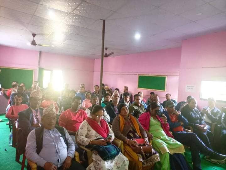 मतदाता शिक्षा प्रदान गर्न एमाले घर घरमा जाने