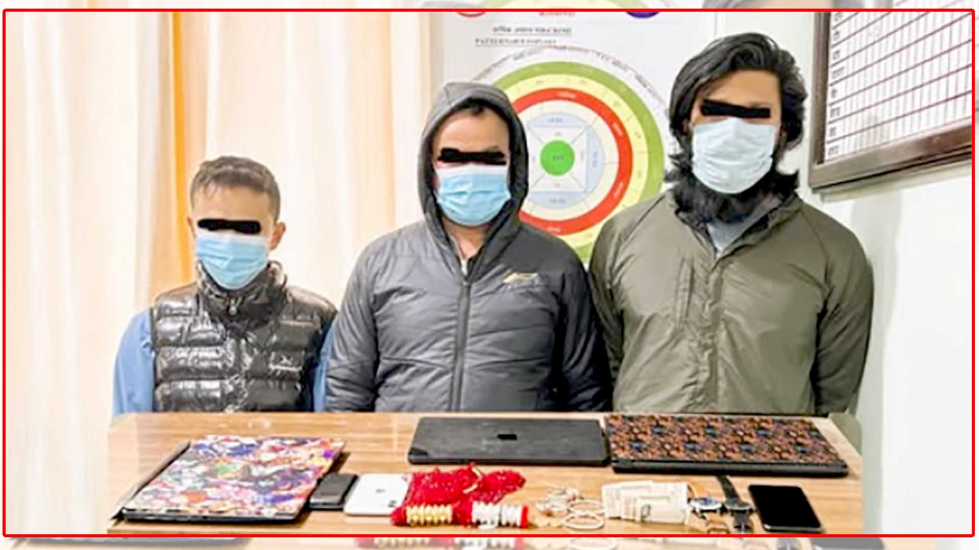 चोरी आरोपमा धादिङका फुलबहादुरसहित तिन जना पक्राउ