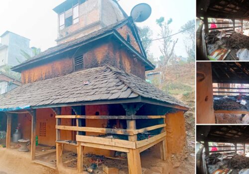 नलाङमा अज्ञात व्यक्तिद्वारा एक घरमा आगजनी,लाखौंको क्षति