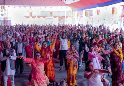 कोटीहोममा हजार कन्याको पूजा र हजार ज्येष्ठ नागरिकलाई सम्मान गरिँदै