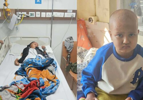 बोनम्यारो क्यान्सर पीडित धादिङका आयुषको उपचारका लागि सहयोगको अपिल,६० लाख भारतीय रुपैयाँँ लाग्ने