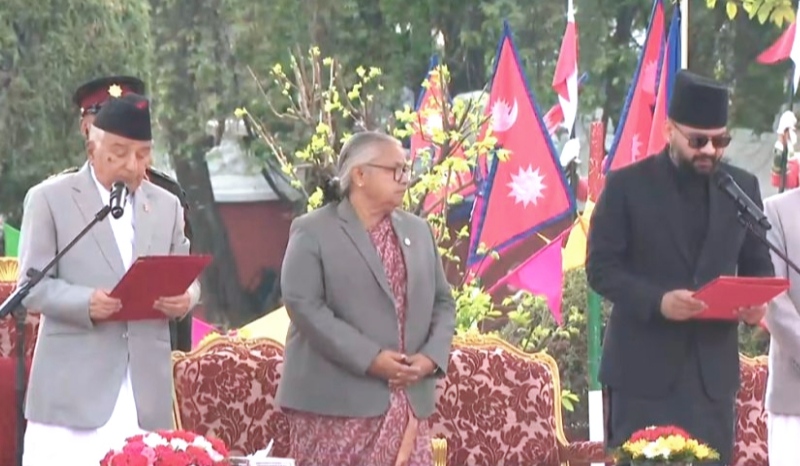 बालेनले लिए प्रधानमन्त्री पदको शपथ