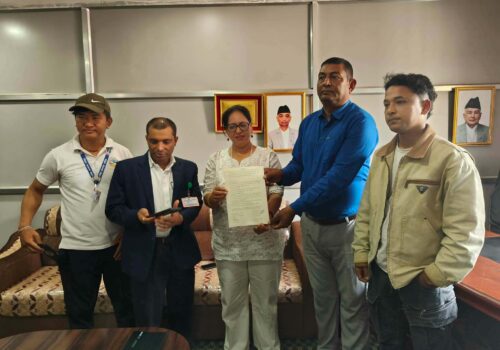 धादिङ अस्पताल र सल्यानटार प्राथमिक स्वास्थ्य केन्द्रबीच स्वास्थ्य सेवा सहकार्य सम्झौता